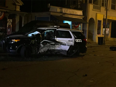 southbridge cruiser officer injured crashed police into after year old worcesterherald august