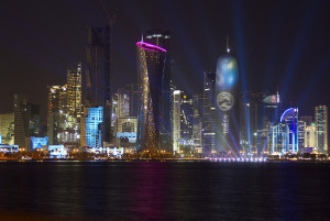 Doha, the capital of Qatar