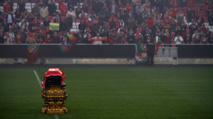 Eusebio's final wish was a center field vigil and last lap at Benfica's home stadium