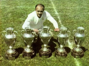 Real Madrid won first 5 champions league finals, with Di Stefano leading the way