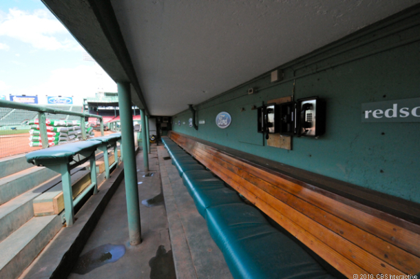 dugout fenway